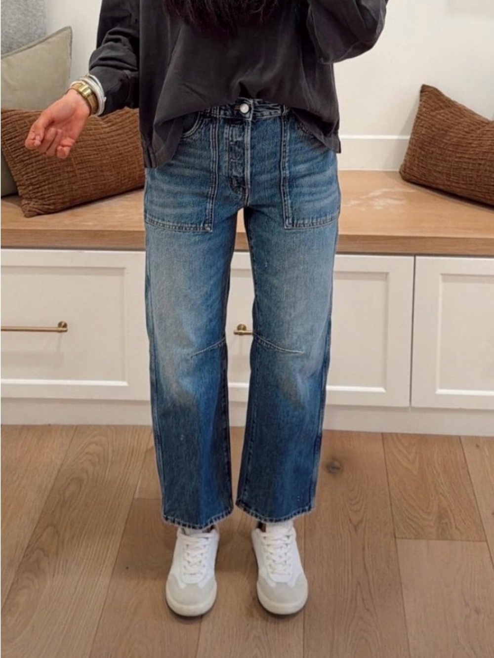 Madewell Barrel Leg Jean-Size 32